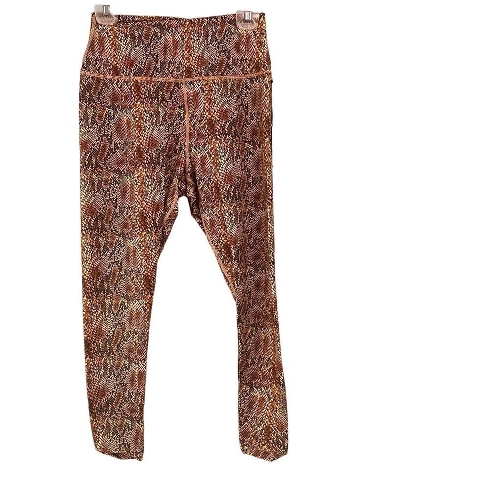 WeWoreWhat Python High Waist Leggings Sz Large NWT $78 Revolve
